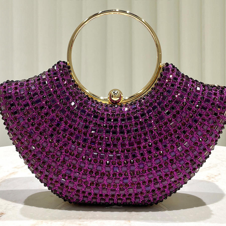 Wedding Zone - Bolso de mano con asa de