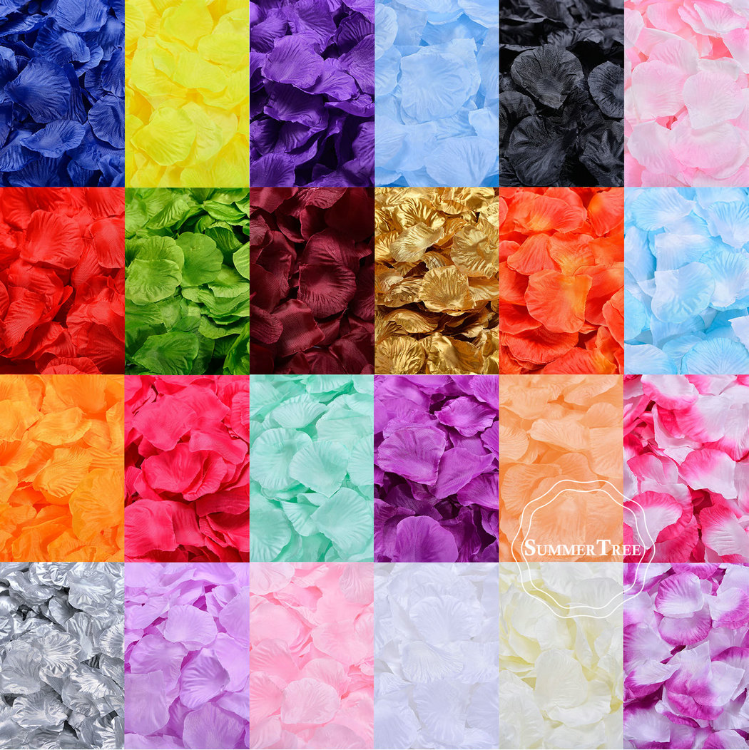 Supply Wedding Venue - 100 unids/pack pétalos de rosa de