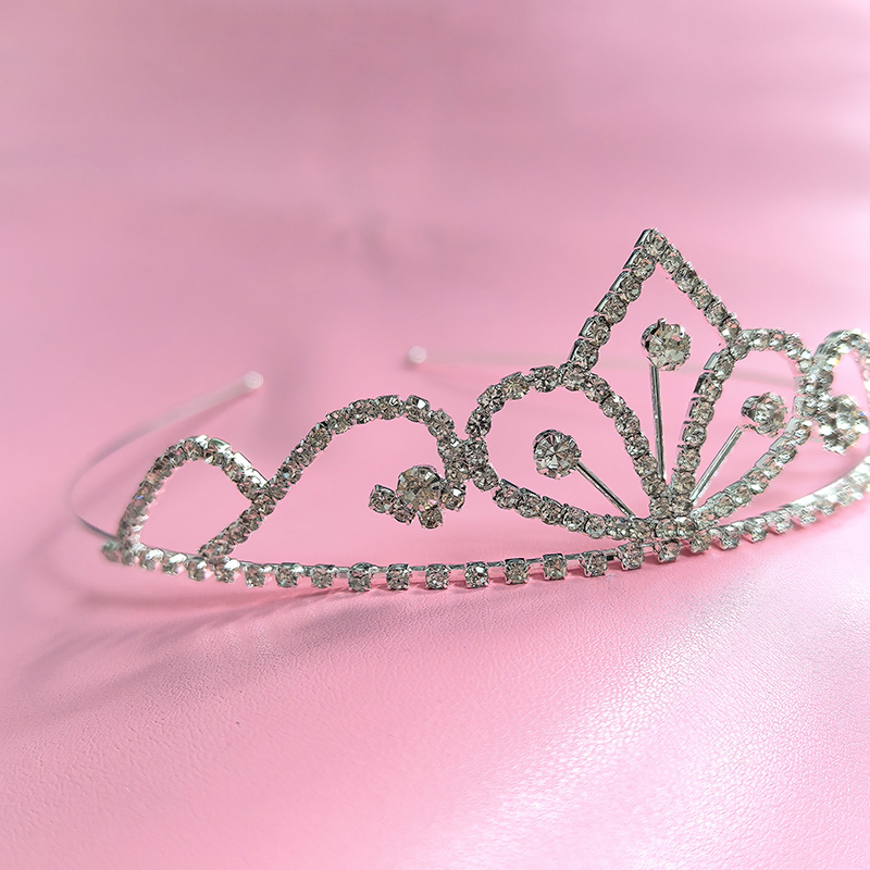 Wedding Shop - Corona nupcial de cristal de lujo