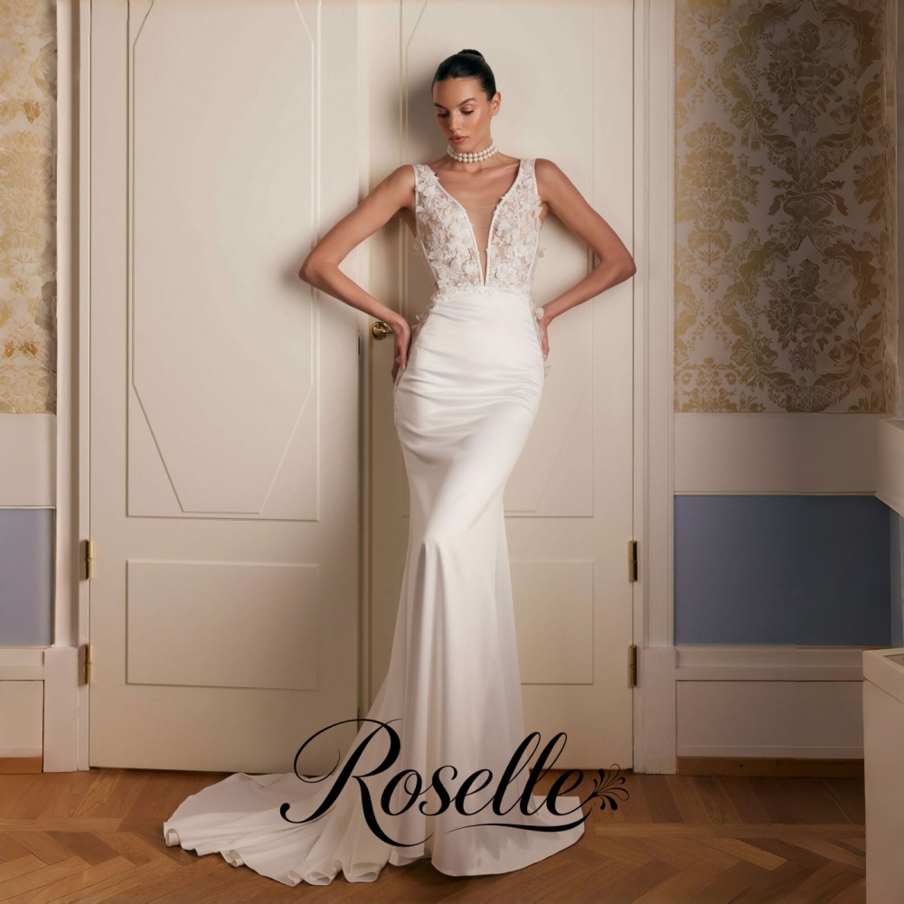 Wedding Qw - ROSELLE Vestido de Novia Sirena con