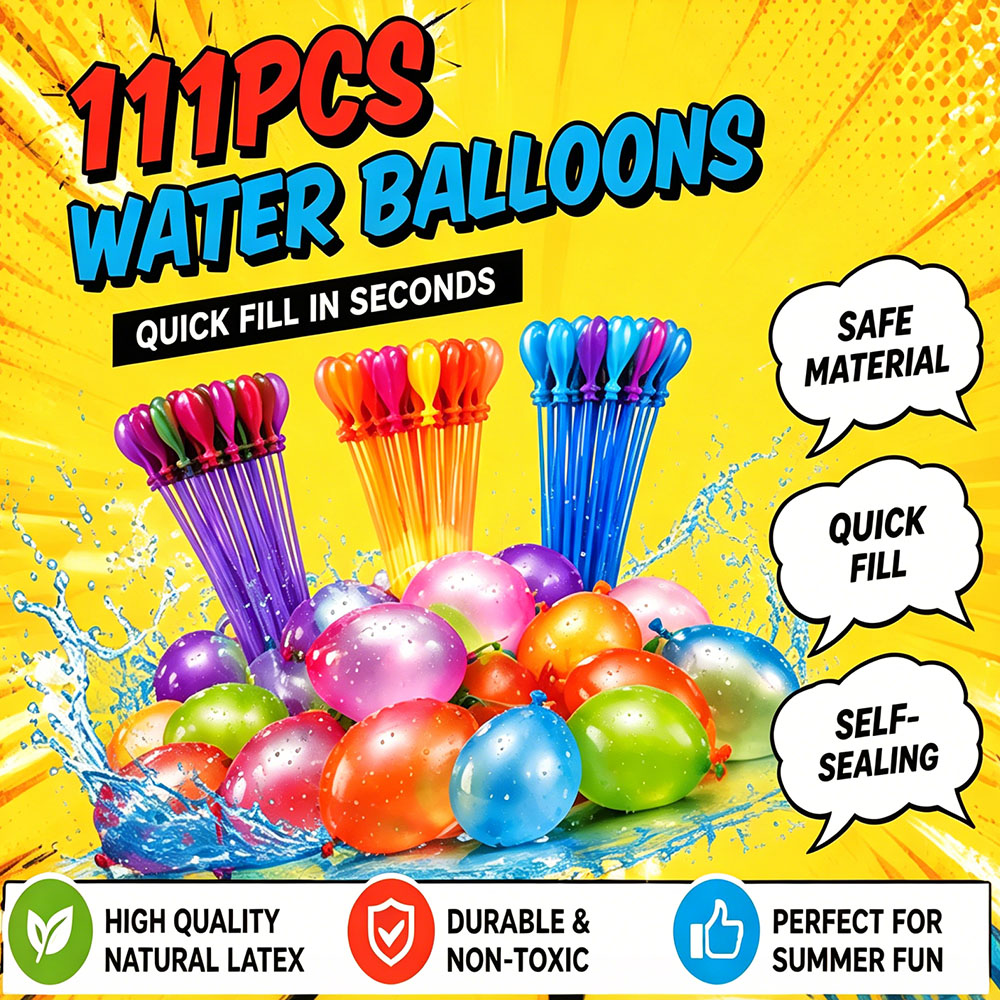 Wedding Water Supply - Paquete Combinado de 111 Globos de