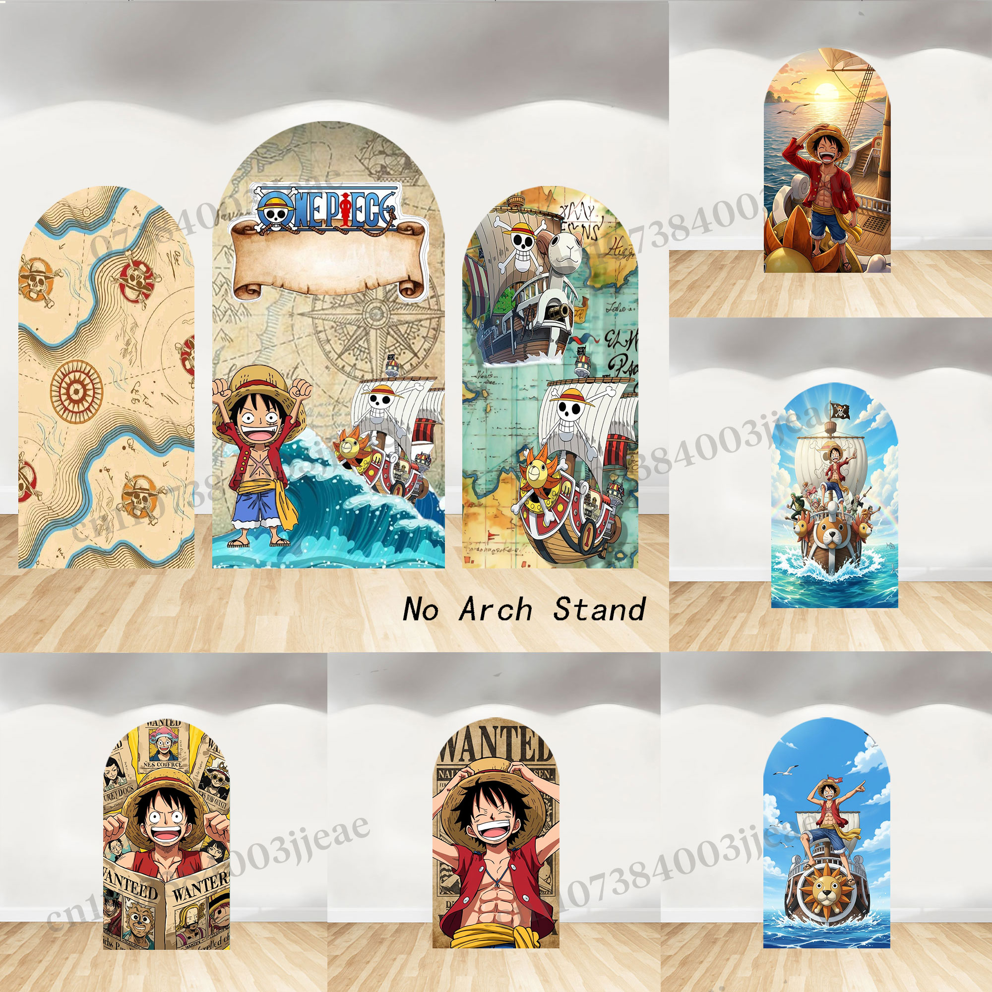 Photo Booth Prop - Fondo de una pieza con diseño