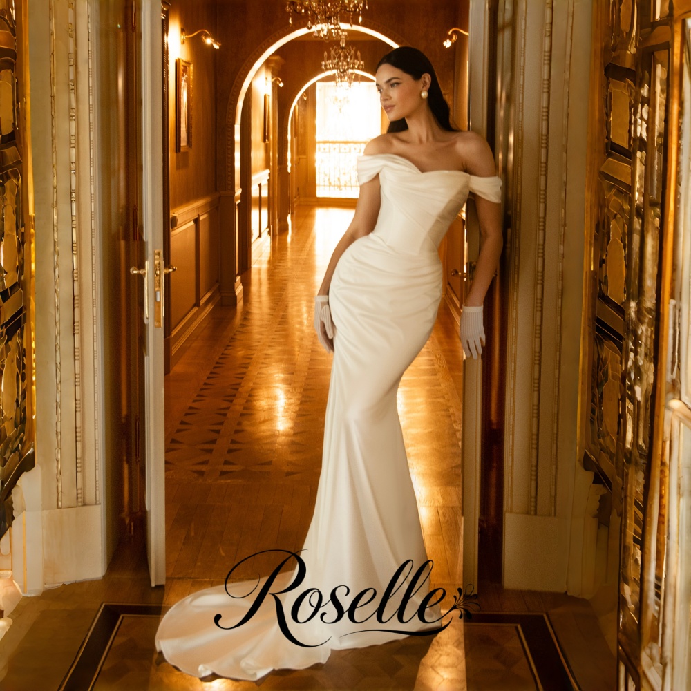 Wedding Qw - ROSELLE Vestido de novia sencillo y