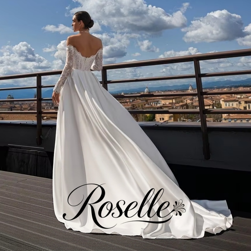 Wedding Qw - Vestido de Novia ROSELLE de Encaje,