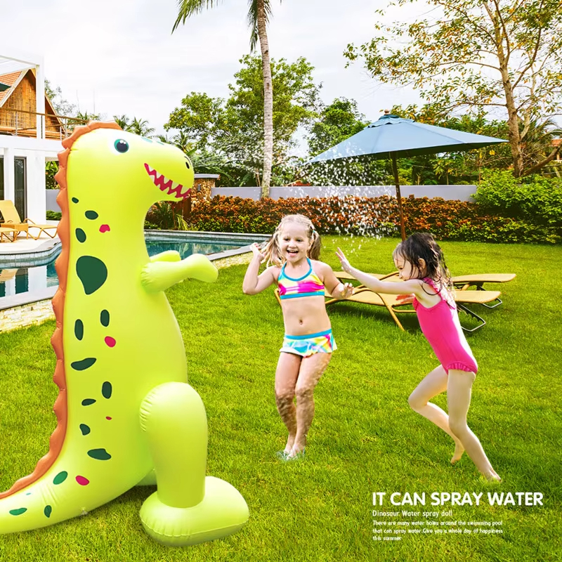 Wedding Water Supply - Dinosaurio inflable gigante de 1,8 M,