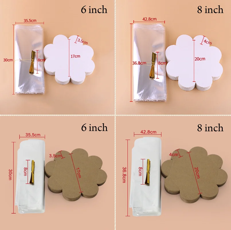 10 Uds. De embalaje de pastel  - Wedding Supply Shops reseña y precio