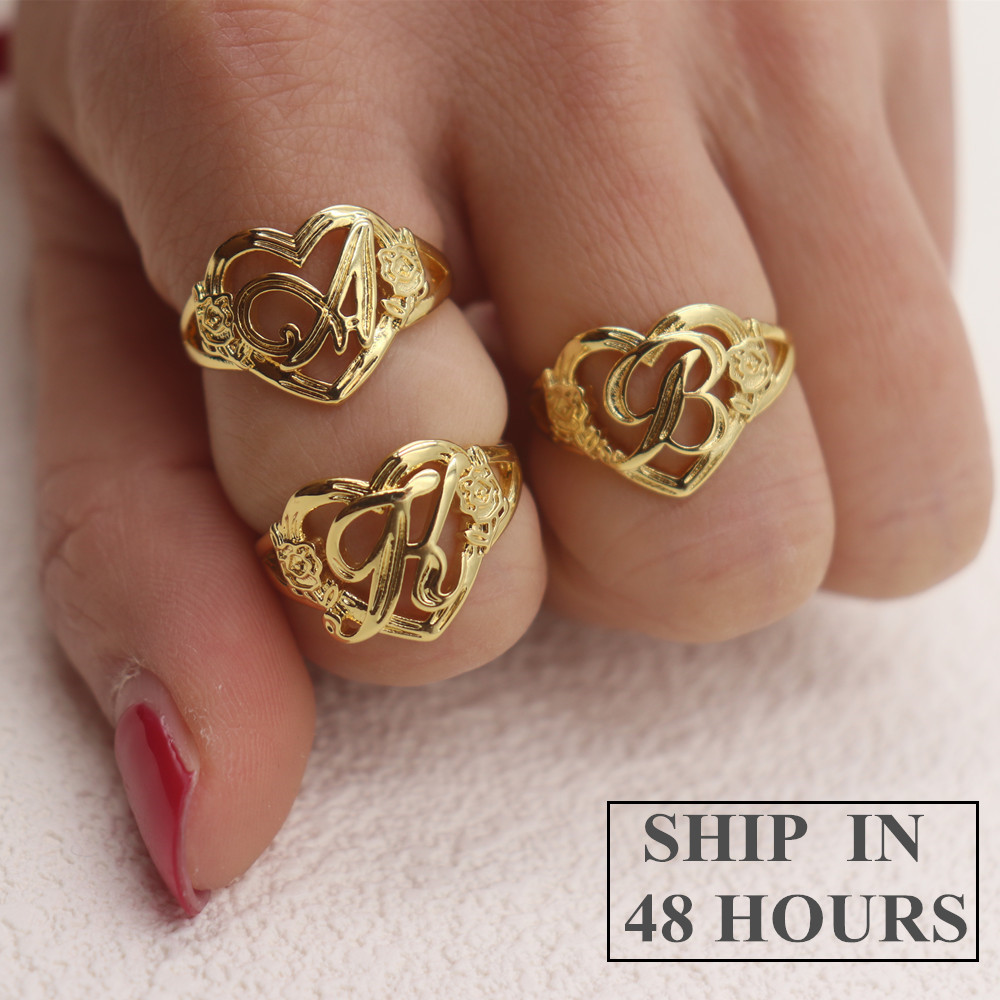 Anillo ajustable de corazón co - Wedding Z reseña y precio