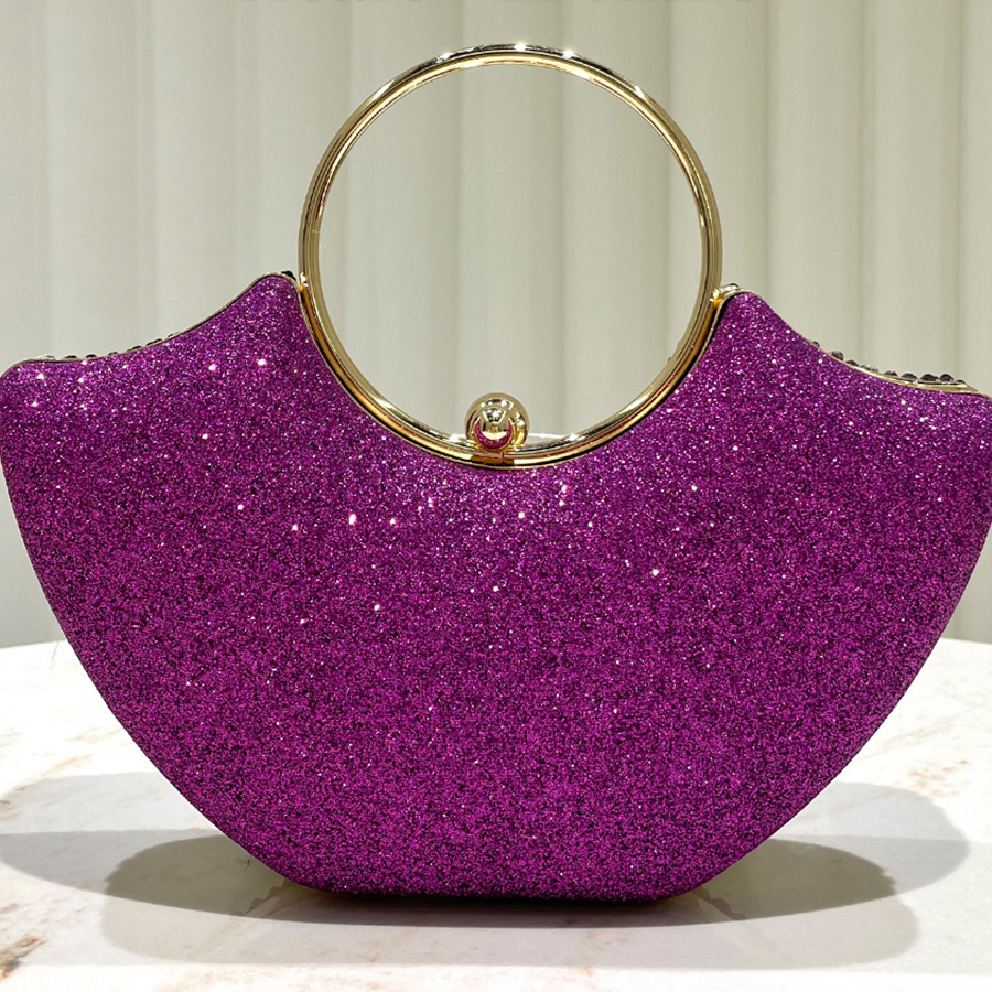 Bolso de mano con asa de anill - Wedding Zone reseña y precio