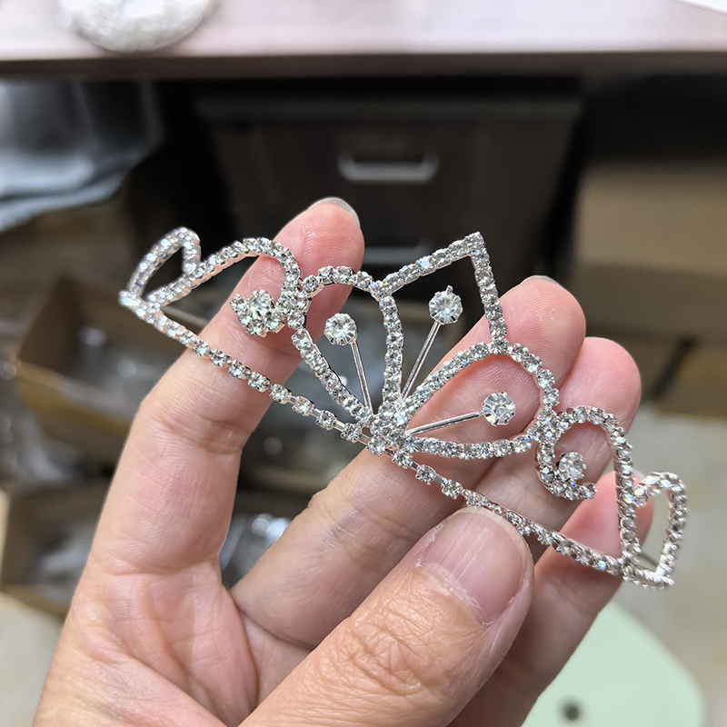 Corona nupcial de cristal de l - Wedding Shop reseña y precio