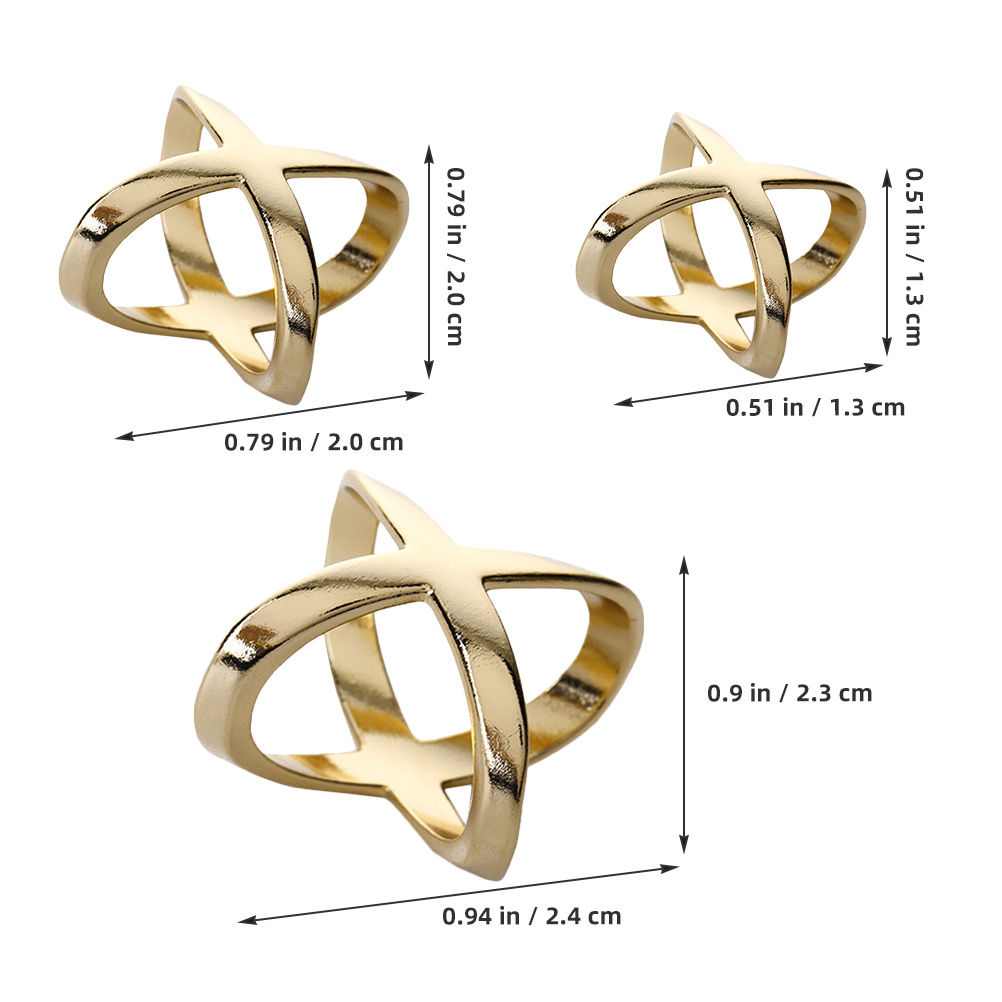 Bufanda de aleación en forma d - Wedding Zone reseña y precio