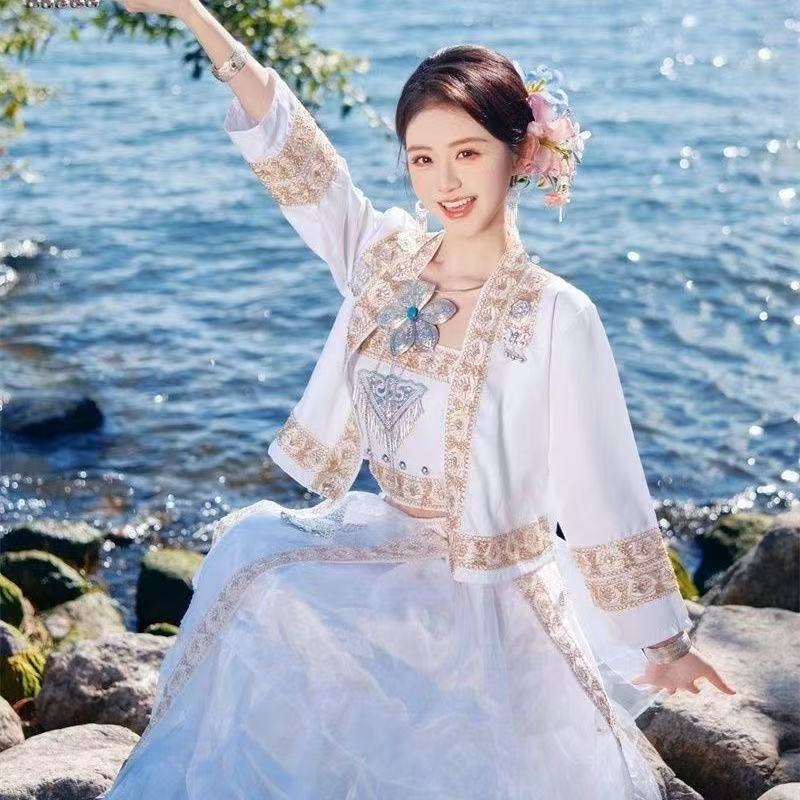 Traje Tradicional Chino Hmong  - Wedding Qw reseña y precio