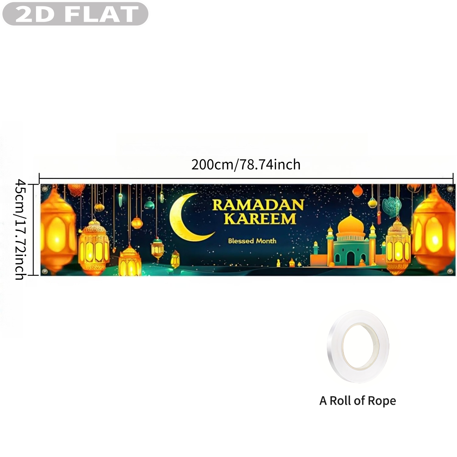 Banner plano 2D para fiesta de - Photo Booth Prop reseña y precio