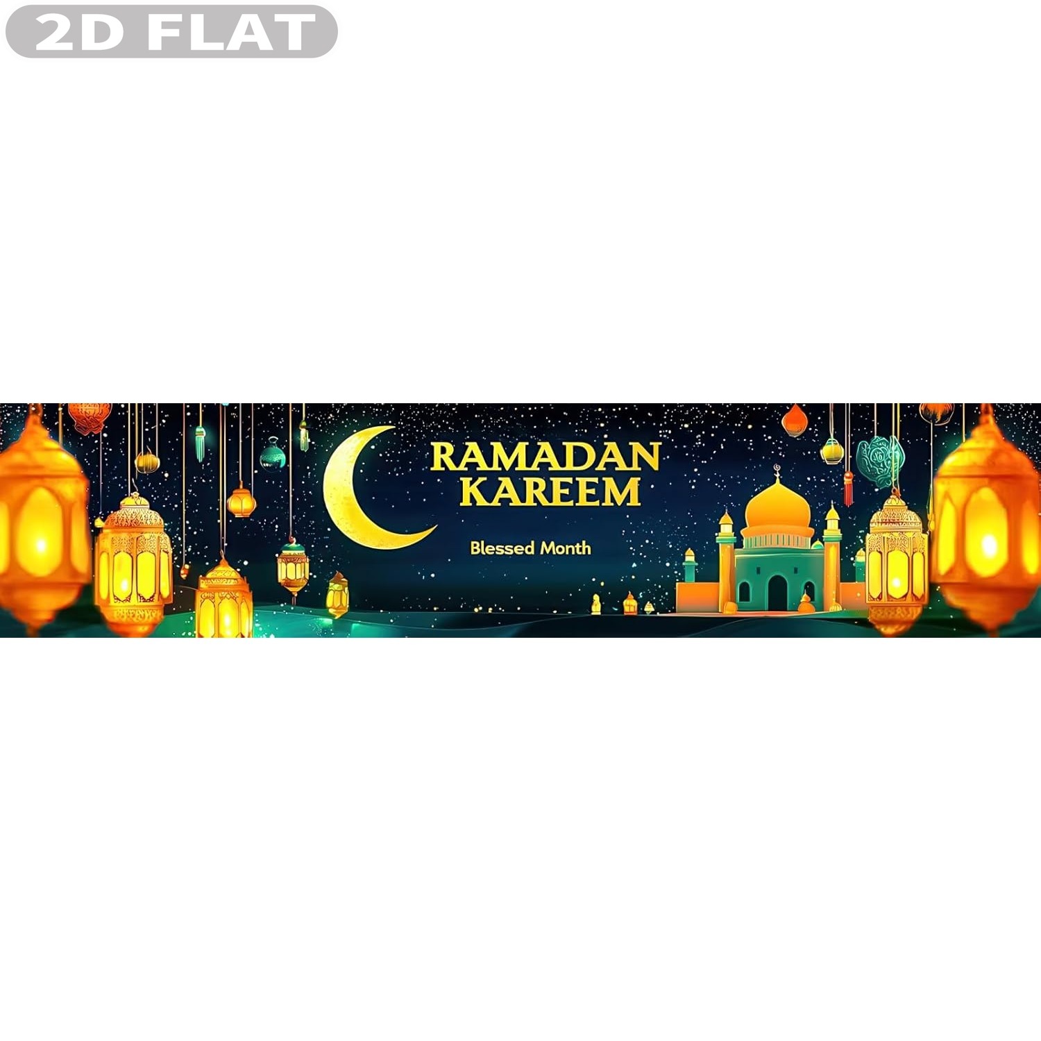 Banner plano 2D para fiesta de - Photo Booth Prop reseña y precio