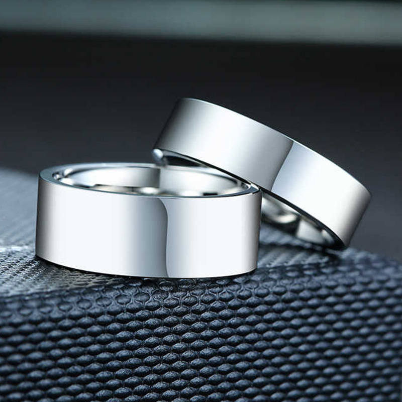 Anillos de acero inoxidable de - Wedding Zone reseña y precio
