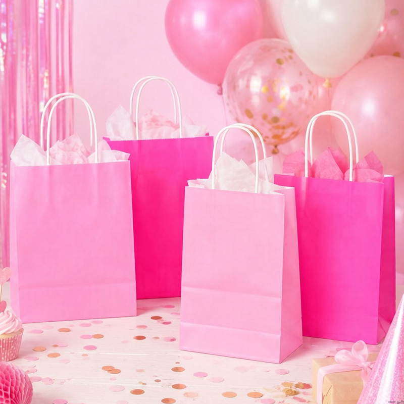 Bolsas de compras de papel Kra - Wedding Supply Shops reseña y precio