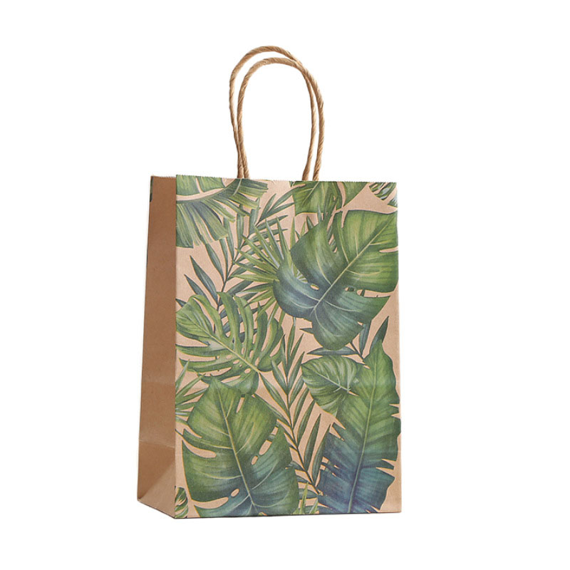 Bolsa de regalo de hojas verde - Wedding Supply Shops reseña y precio