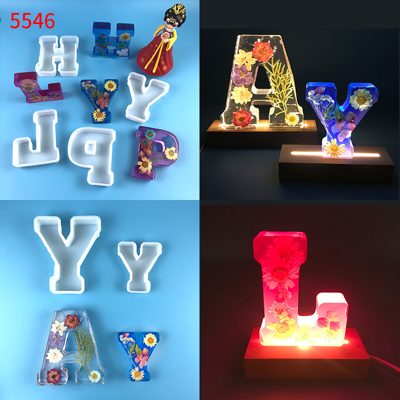 Moldes de silicona con letras  - Wedding Z reseña y precio