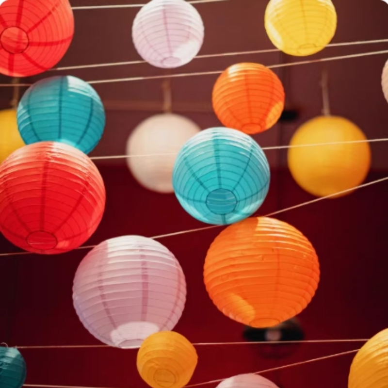 Linternas de papel chinas mult - Supply Wedding Venue reseña y precio