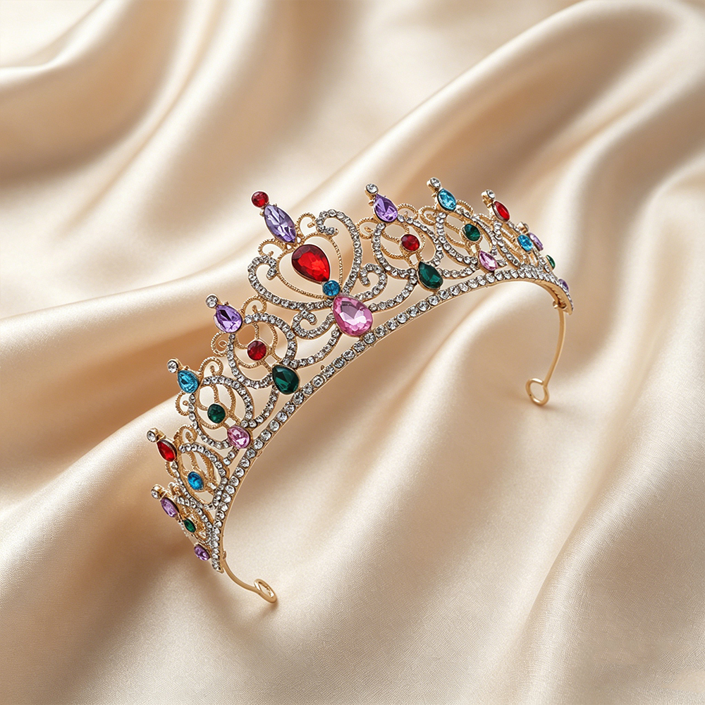 Tiara de Oro Vintage de Lujo,  - Wedding Shop reseña y precio