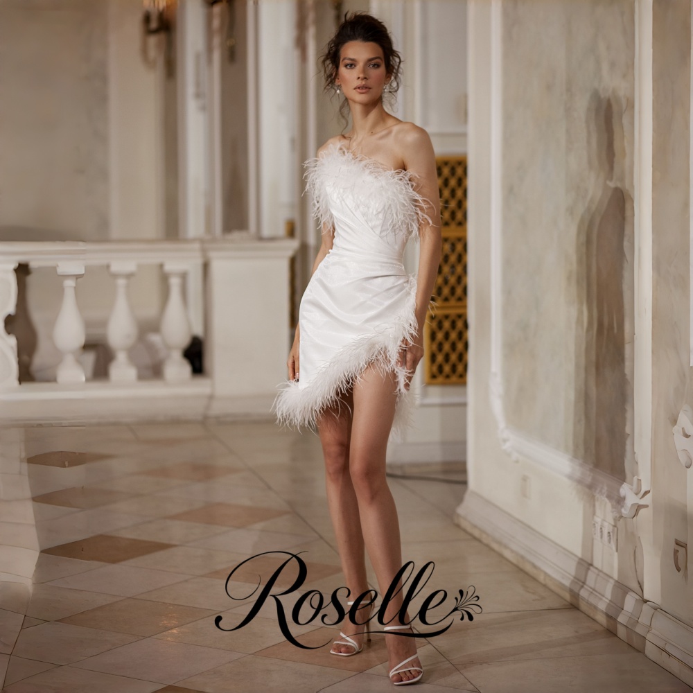 ROSELLE Mini Vestido de Novia  - Wedding Qw reseña y precio