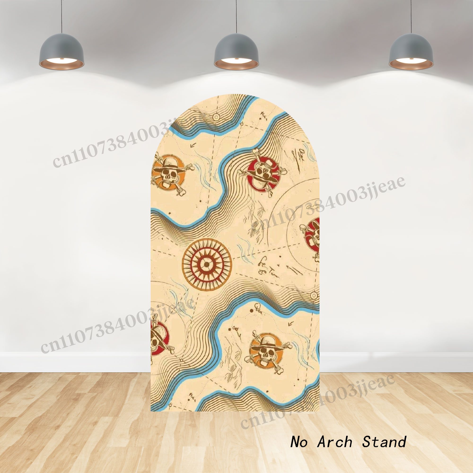 Fondo de una pieza con diseño  - Photo Booth Prop reseña y precio