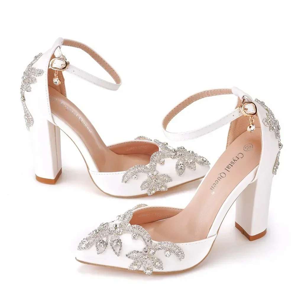 Zapatos de tacón grueso con pu - Wedding Shop reseña y precio