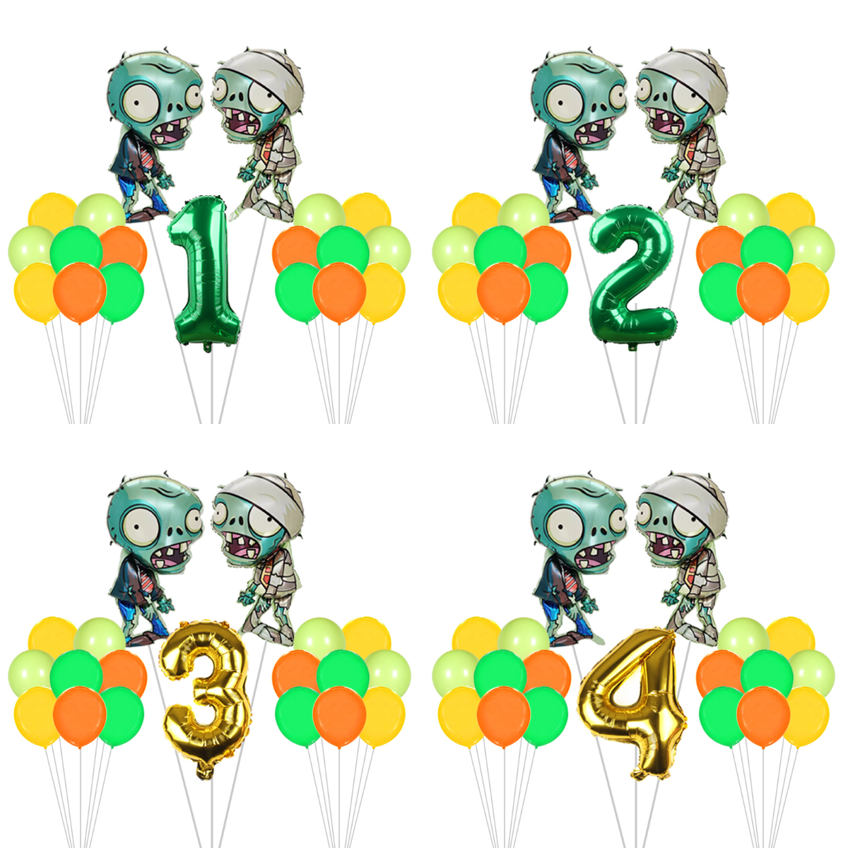 Kit de Globos de Plants vs Zom - Supply Wedding Venue reseña y precio
