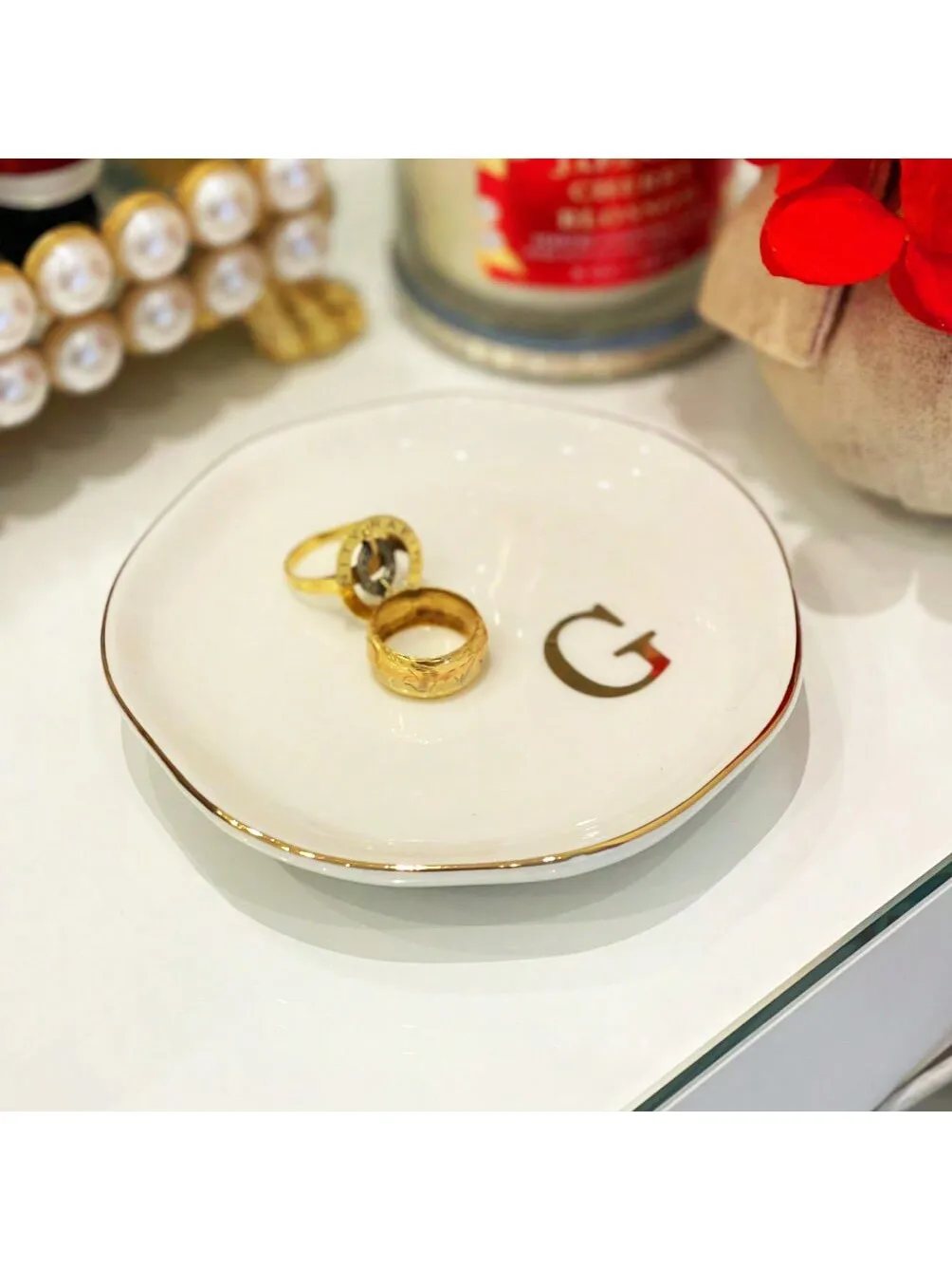 Bandeja de joyería con anillo  - Wedding Z reseña y precio