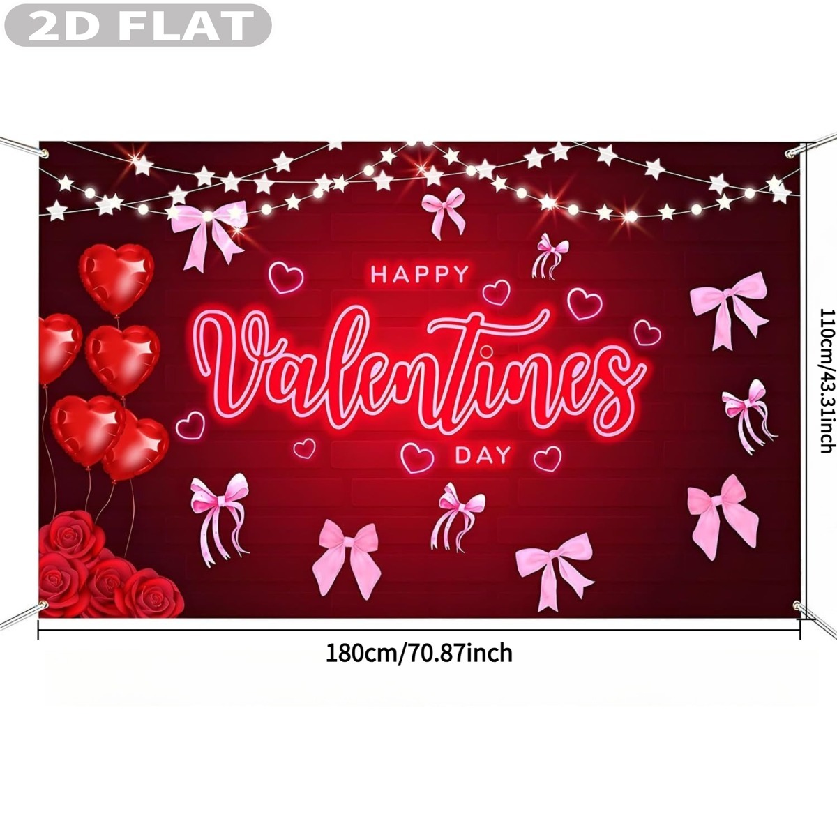 2D PLANA 1 pieza Feliz Día de  - Photo Booth Prop reseña y precio