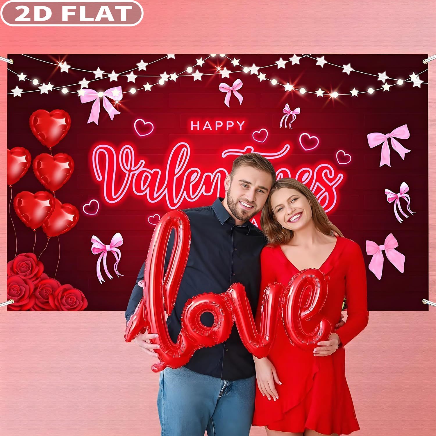 2D PLANA 1 pieza Feliz Día de  - Photo Booth Prop reseña y precio