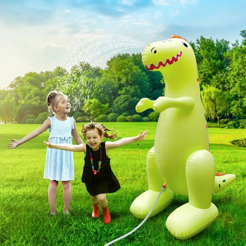 Dinosaurio inflable gigante de - Wedding Water Supply reseña y precio