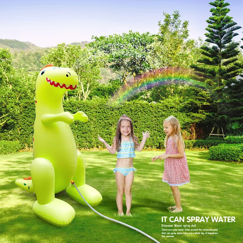 Dinosaurio inflable gigante de - Wedding Water Supply reseña y precio