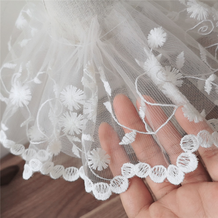 Malla de tul blanco de 12CM de - Wedding Water Supply reseña y precio