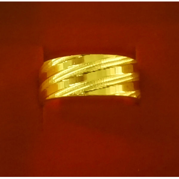 Anillo chapado en oro amarillo - Wedding Zone reseña y precio