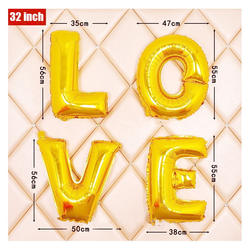 Globos con letras de aluminio  - Wedding Z reseña y precio