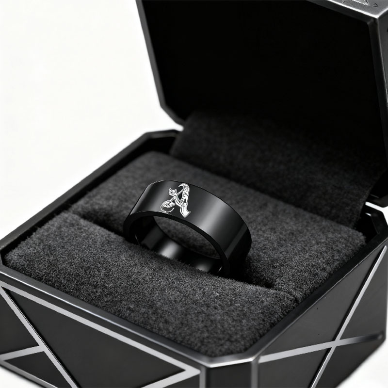 Letdiffery, anillos con inicia - Wedding Z reseña y precio