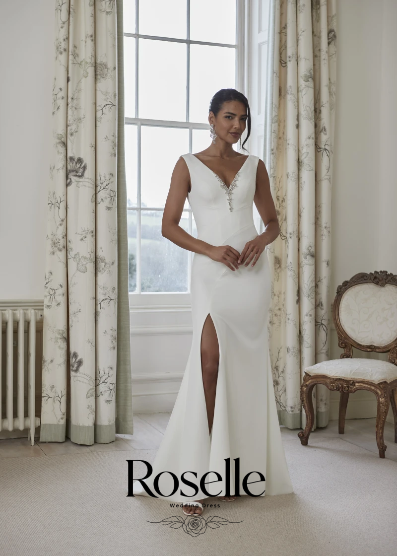 ROSELLE Vestido de Novia Elega - Wedding Qw reseña y precio