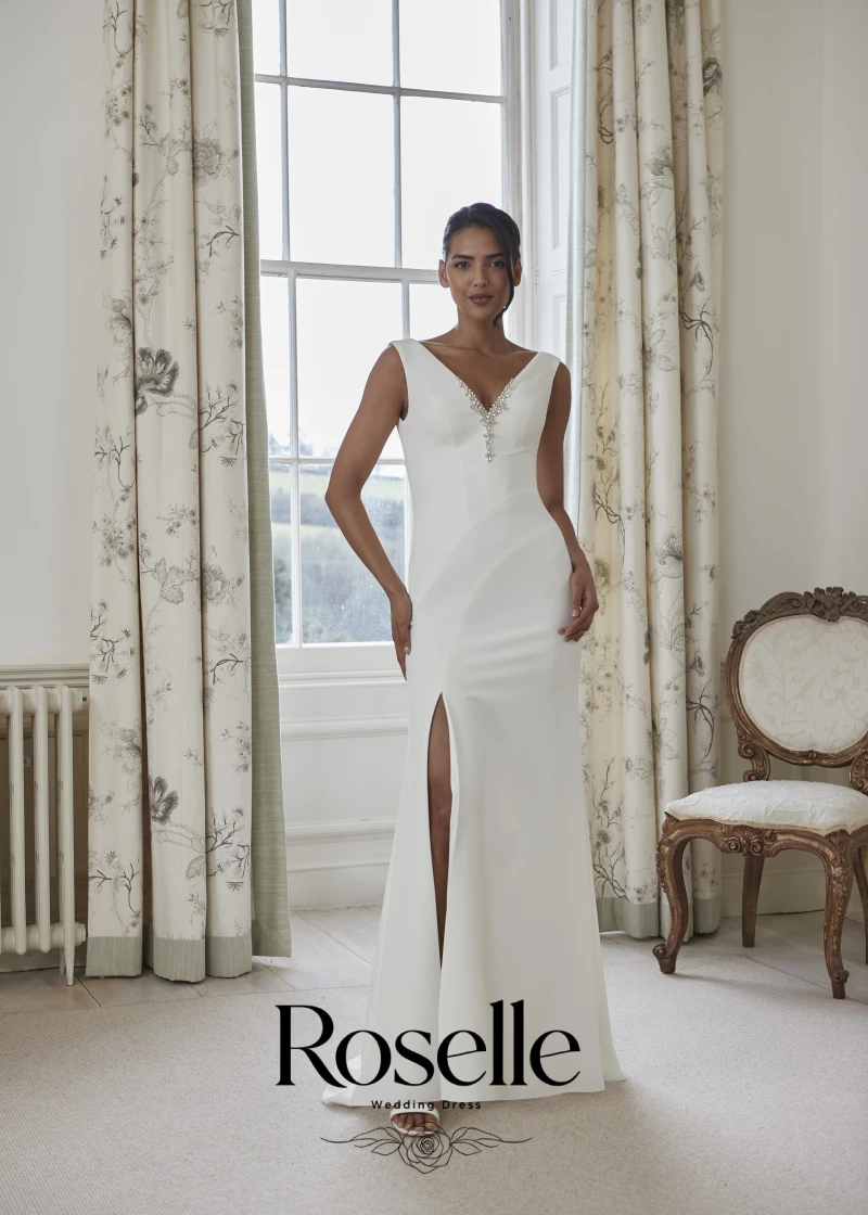 ROSELLE Vestido de Novia Elega - Wedding Qw reseña y precio