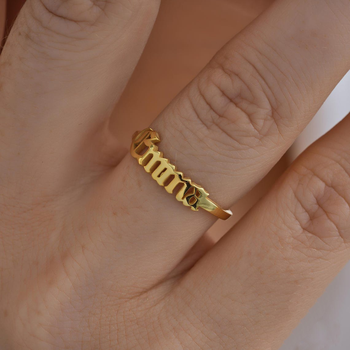 Anillo de oro personalizado pa - Wedding Zone reseña y precio