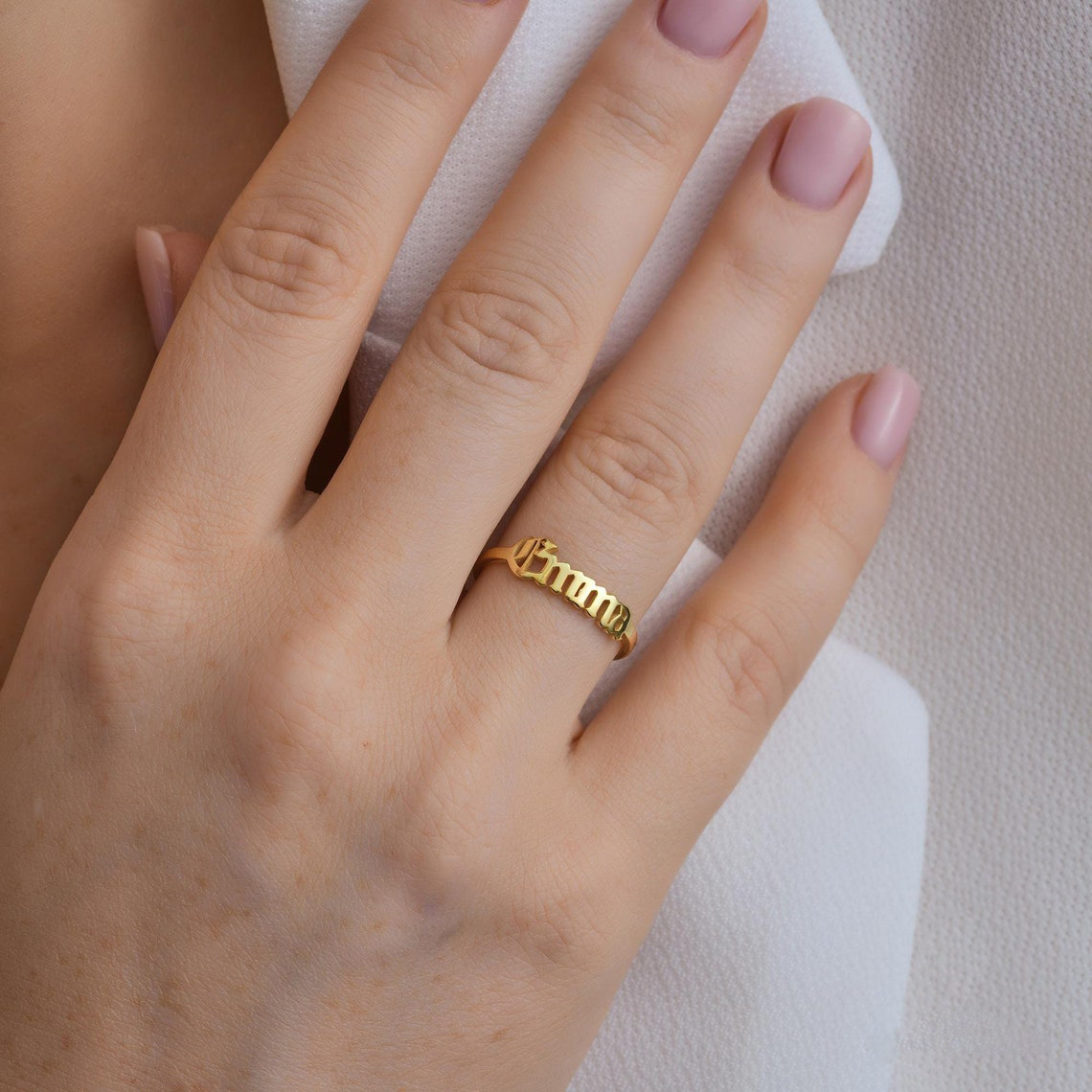 Anillo de oro personalizado pa - Wedding Zone reseña y precio