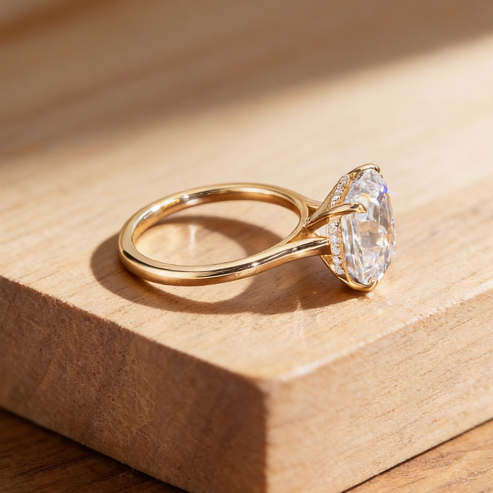 EWYA Asscher Cut 1/2/3/5CT 3EX - Wedding Zone reseña y precio