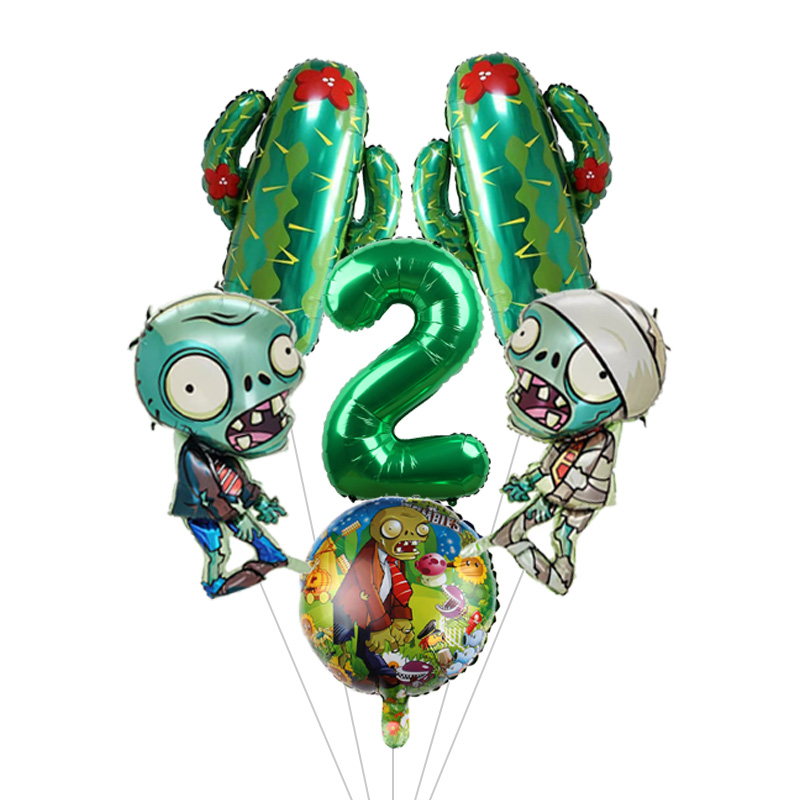 Paquete de Globos PVZ Plants v - Supply Wedding Venue reseña y precio
