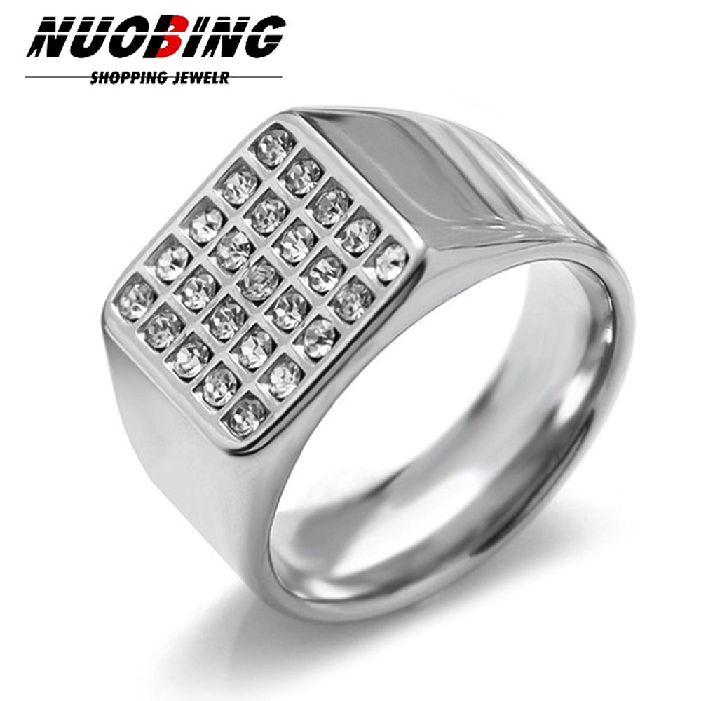 Anillo de sello de circonia cú - Wedding Z reseña y precio